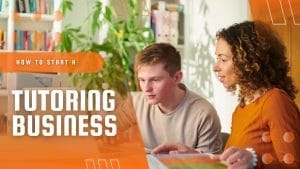a tutor teaching a student