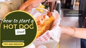 someone preparing a hot dog
