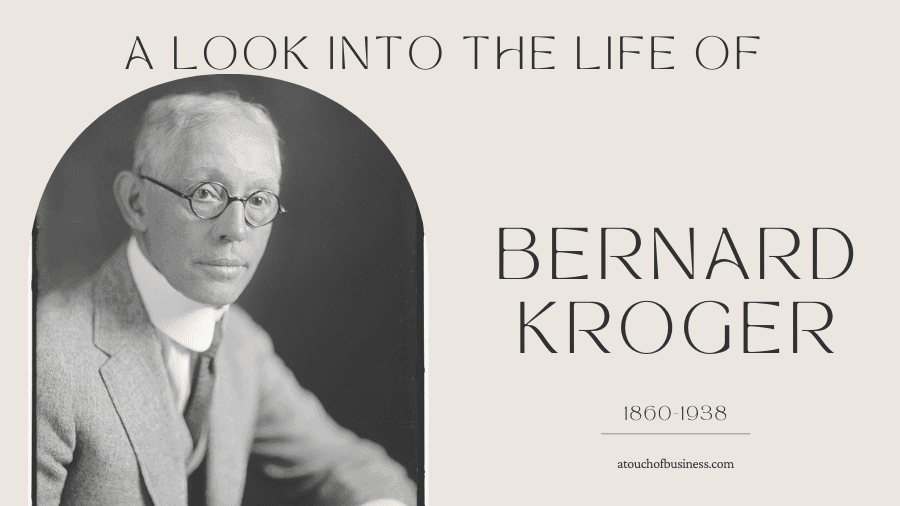 A portrait of Bernard Kroger.