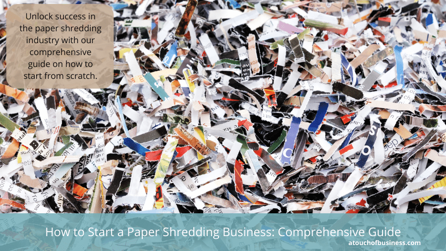 Shredded colored paper.