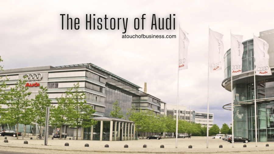 Audi plant and head office in Ingolstadt.