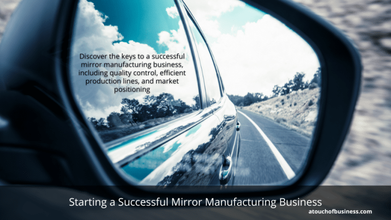 Looking Into the Business World With a Touch of Business