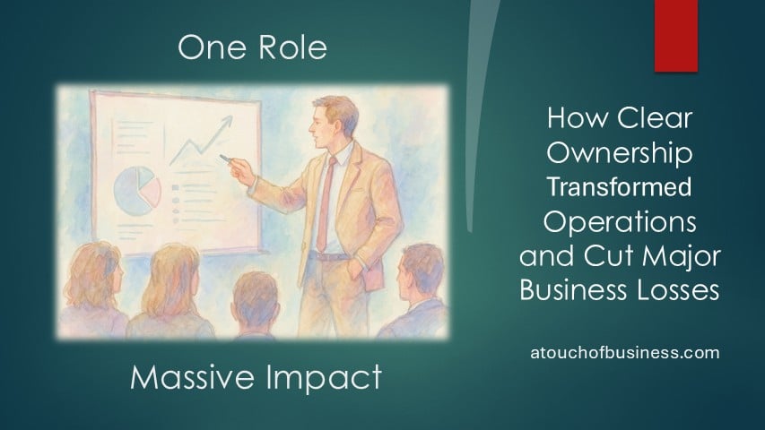 Man presenting at a whiteboard during a business meeting, illustrated in soft pastel watercolor.