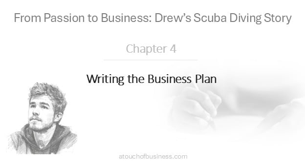 Drew and planning/writing background.