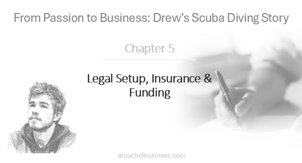 Drew and legal/insurance imagery.