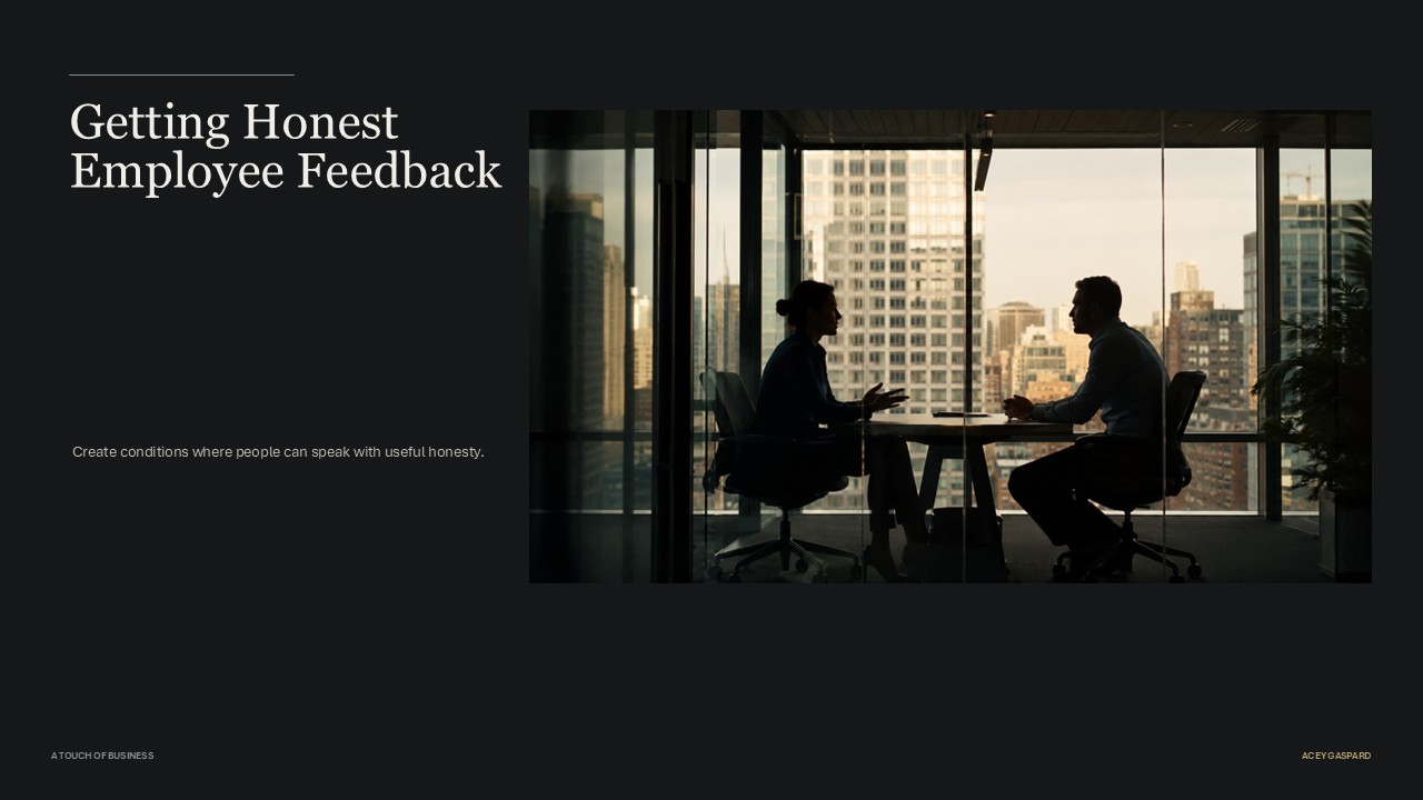 Silhouetted professionals in a glass-walled office conversation overlooking the city.