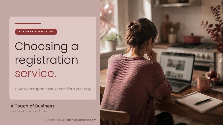 Tag: Featured image for A Touch of Business guide on choosing a business registration service.