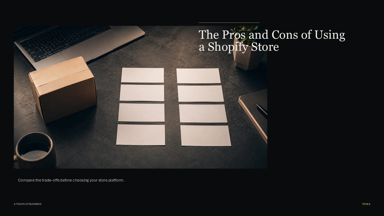 Overhead desk scene with blank cards arranged for comparing options.
