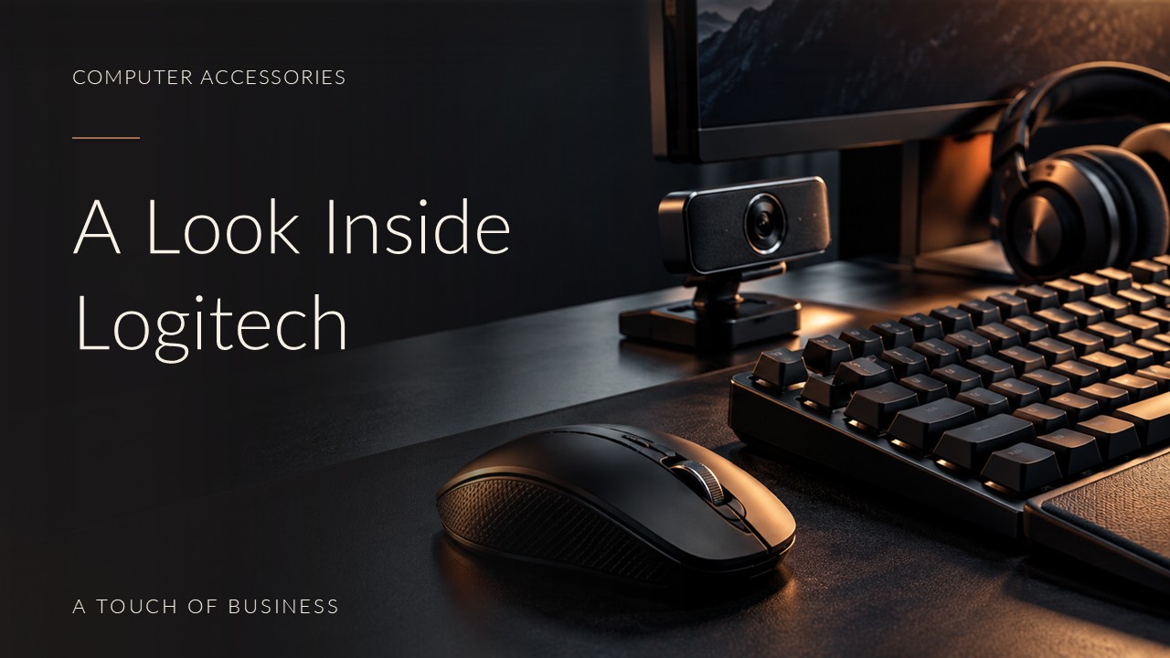 Gaming mouse, mechanical keyboard, webcam, and headphones on a dark desktop.