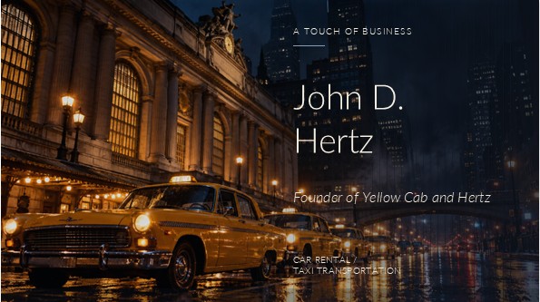 Vintage yellow taxis lining a rain-slick urban street by a warmly lit historic station at night.
