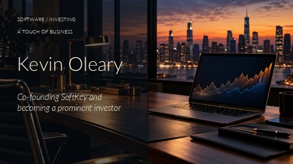 Unbranded computer-based trading workspace in a dark office with warm city lights.