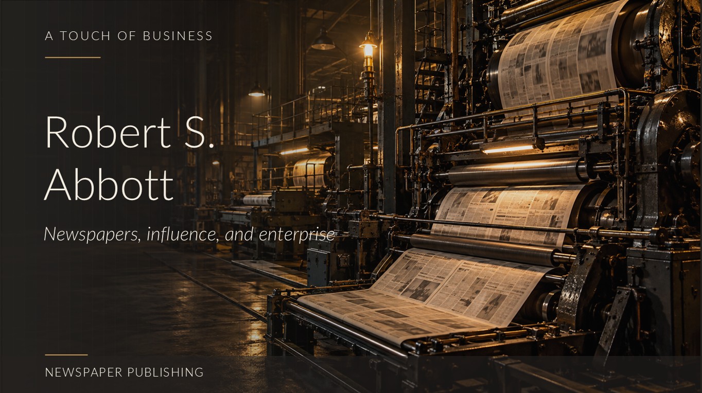 Newsprint rolls through the rollers of a large rotary newspaper press in a dark industrial printing hall.