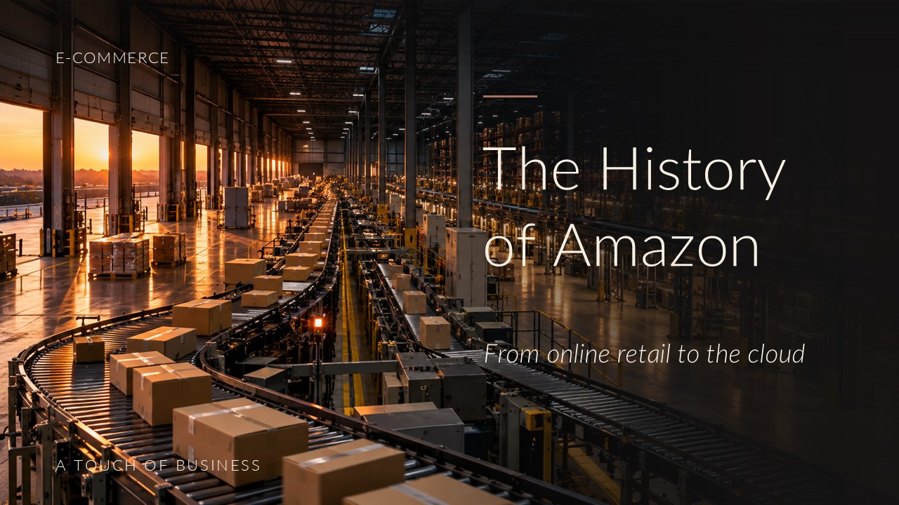 Vast unbranded parcel fulfillment warehouse with boxes on conveyor belts in sunset light.